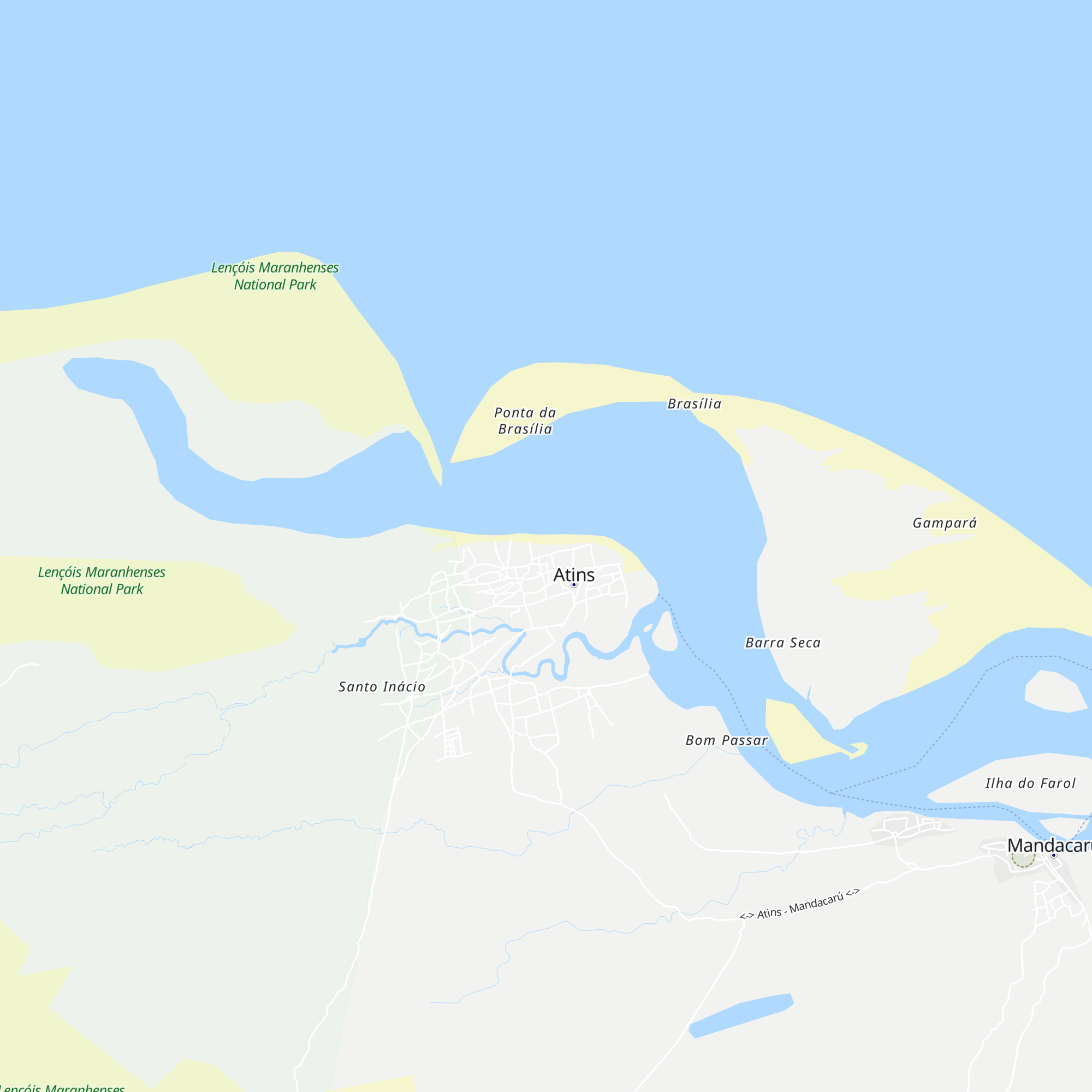 Cabana do Peixe map