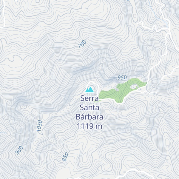 Map of Serra Santa Bárbara