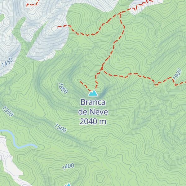 Map of Branca de Neve