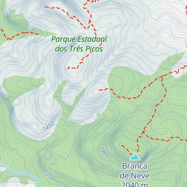 Map of Filhote da Anta
