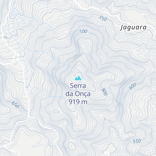 Map of Serra da Onça