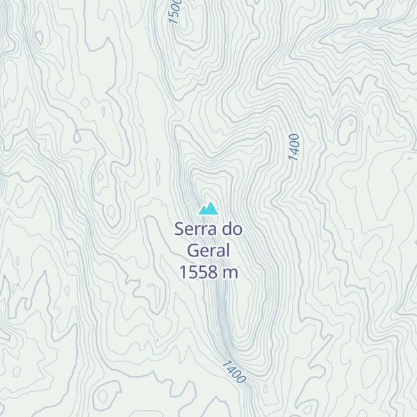 Map of Serra do Geral