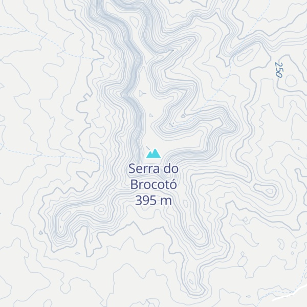 Map of Serra do Brocotó