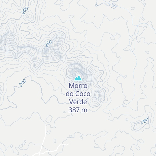 Map of Morro do Coco Verde