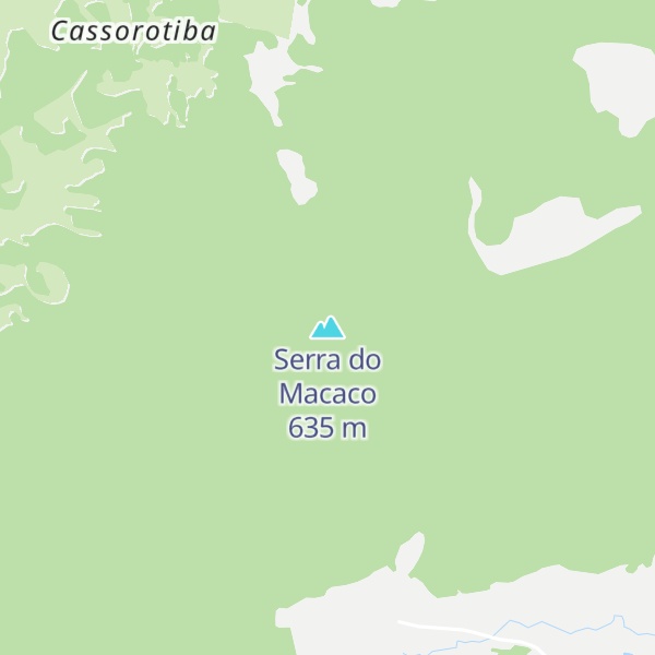 Map of Serra do Macaco