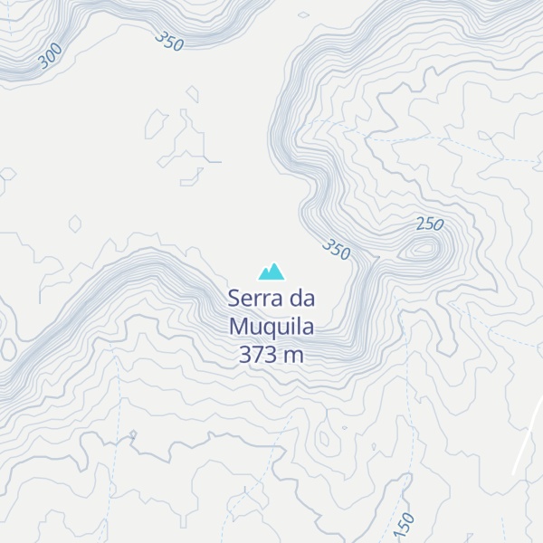 Map of Serra da Muquila