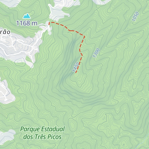 Map of Pedra da Ermitage