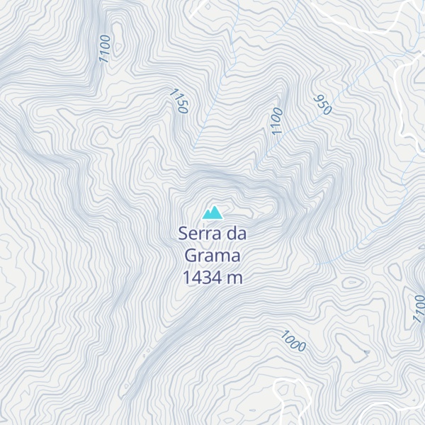 Map of Serra da Grama