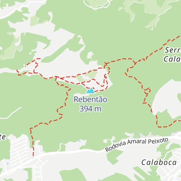 Map of Rebentão