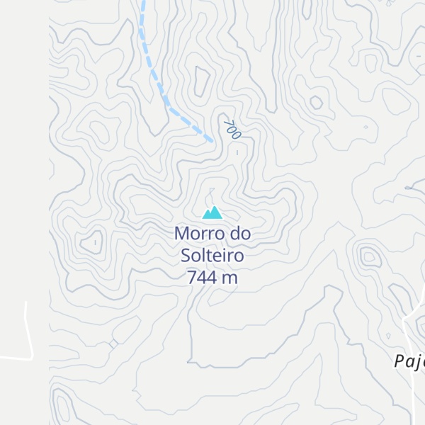 Map of Morro do Solteiro