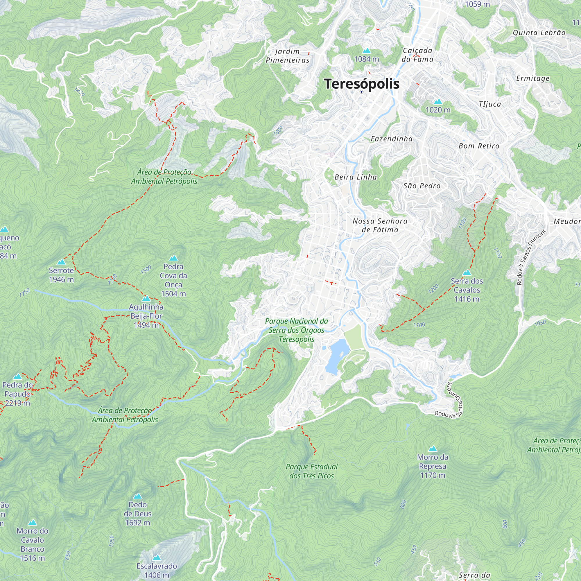 Pousada Matitatere map