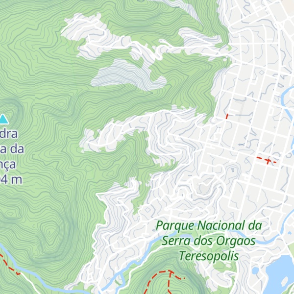 Map of Pousada In Garden