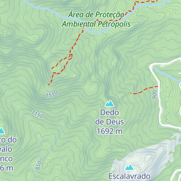 Map of Cabeça de Peixe