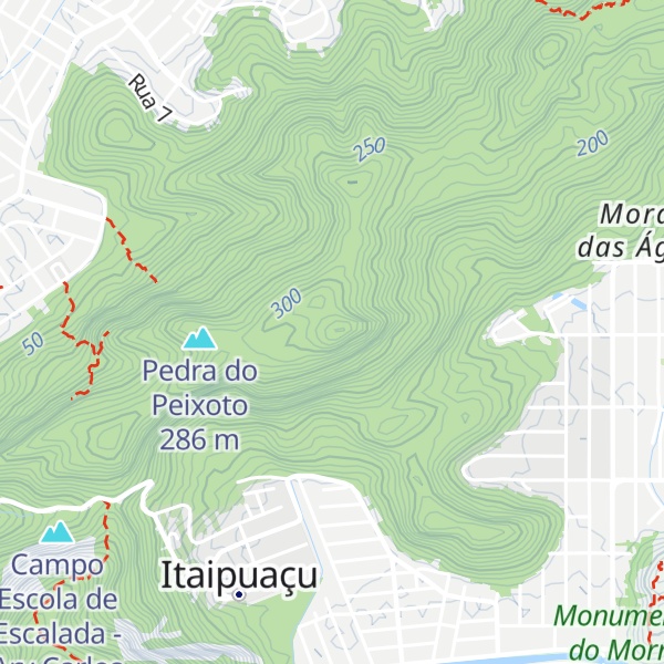 Map of Morro do Telégrafo