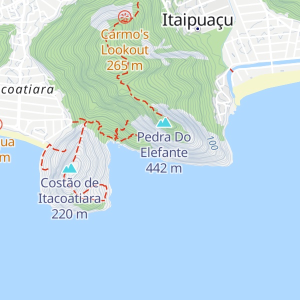 Map of Alto Mourão