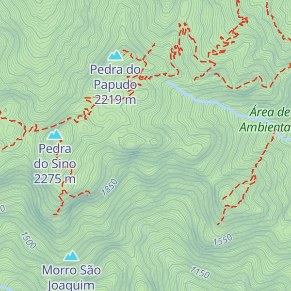 Map of Agulha do Diabo
