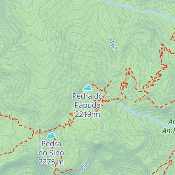 Map of Pedra do Papudo