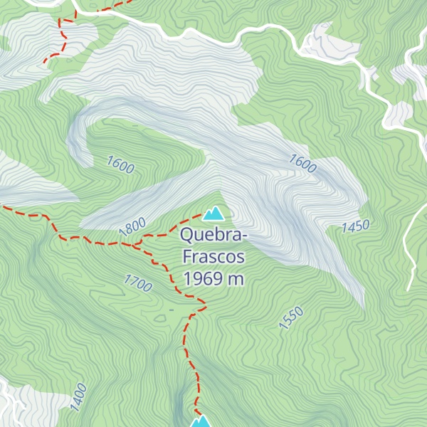Map of Quebra-Frascos