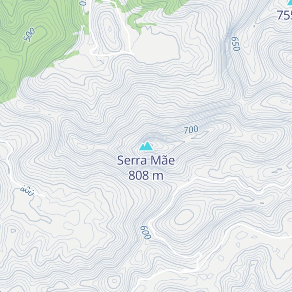 Map of Serra Mãe