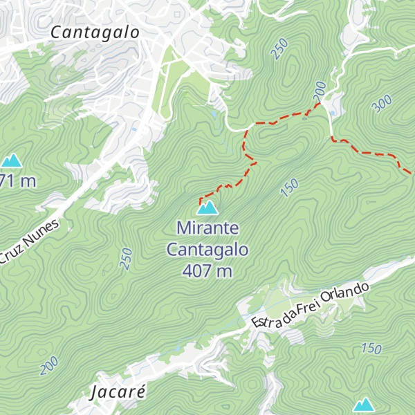 Map of Mirante Cantagalo