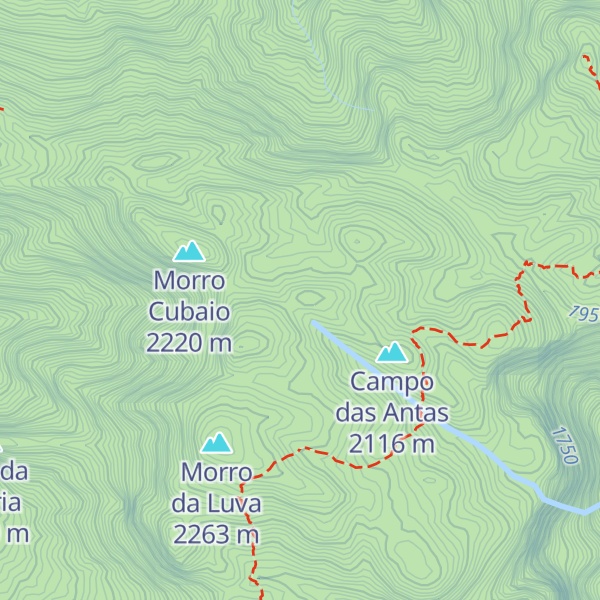Map of Dinossauro