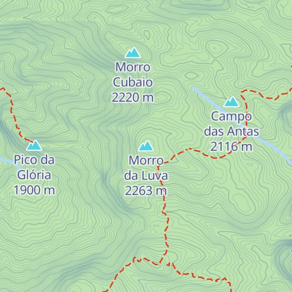 Map of Morro da Luva