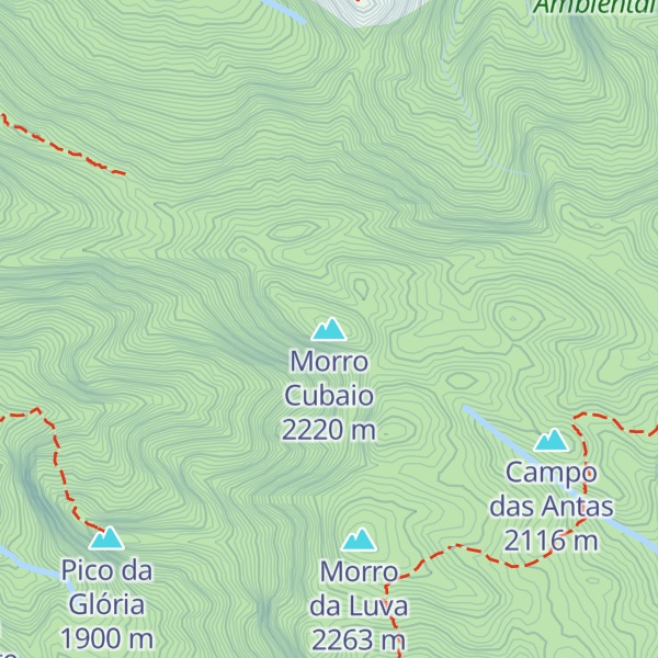 Map of Morro Cubaio