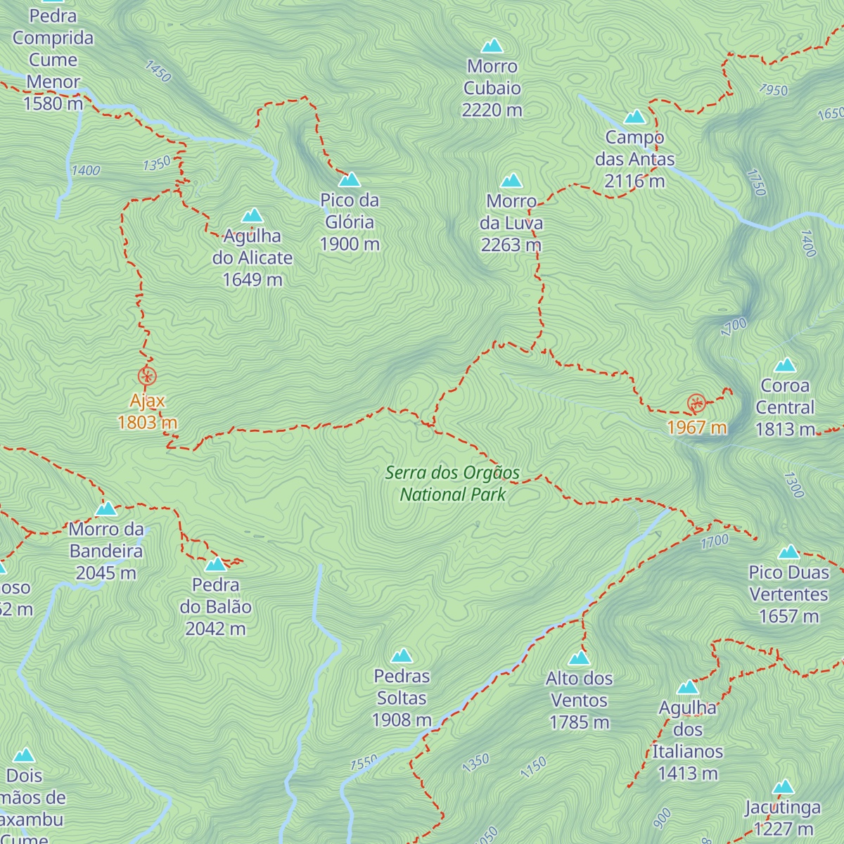 Abrigo do açu map