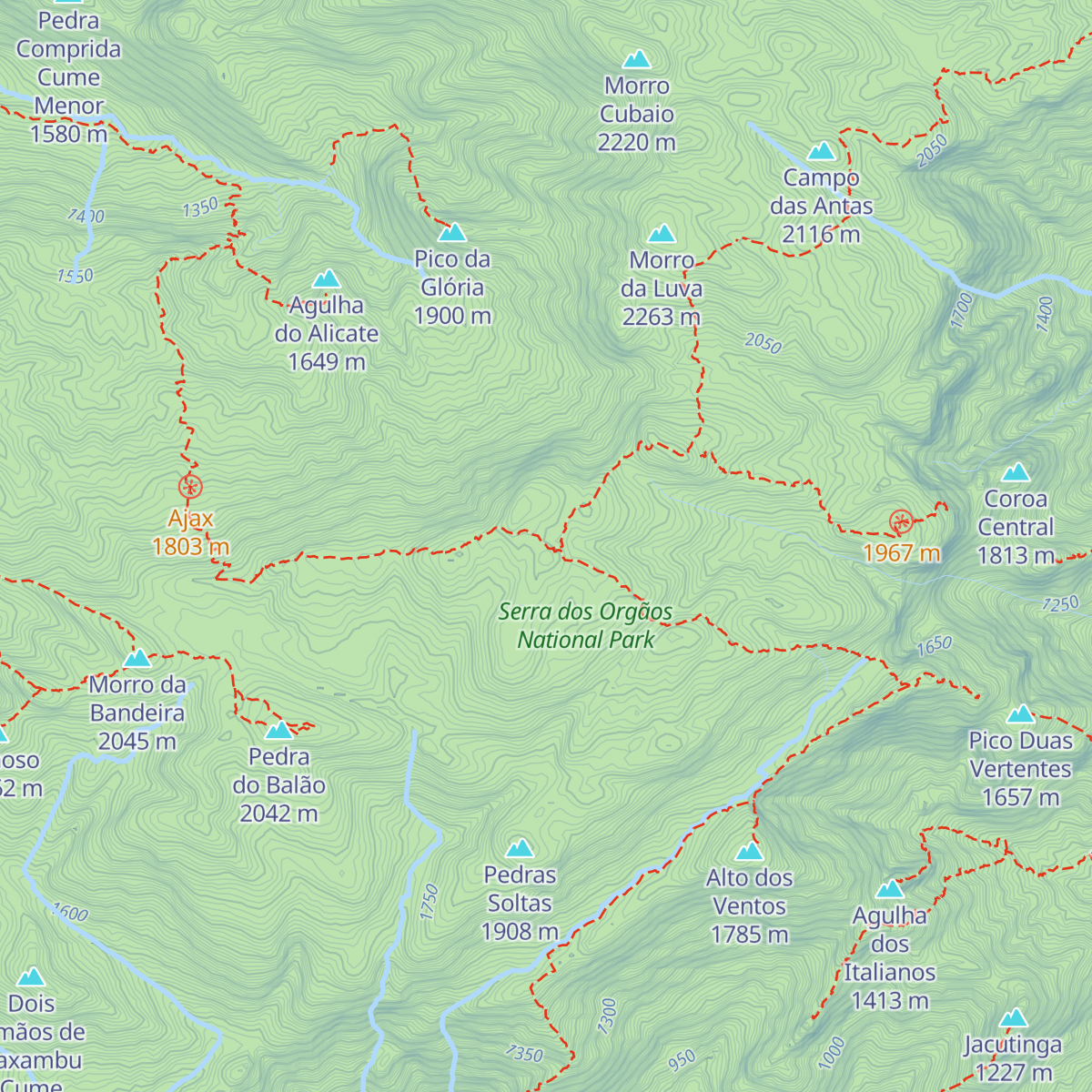 Abrigo do açu map