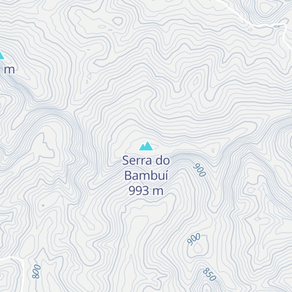 Map of Serra do Bambuí