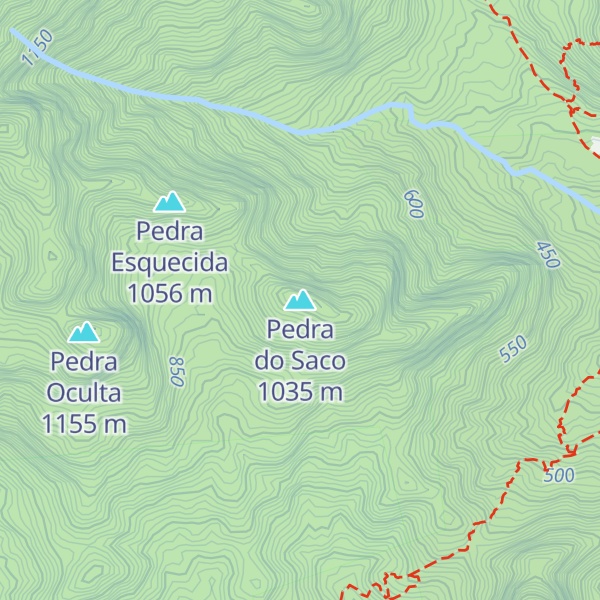 Map of Pedra do Saco