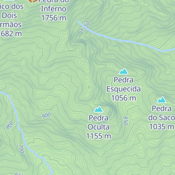 Map of Pedra dos Enganados