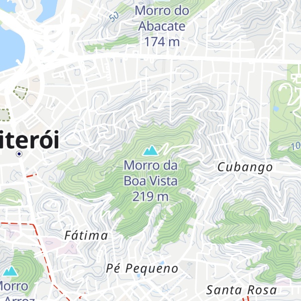 Map of Morro da Boa Vista