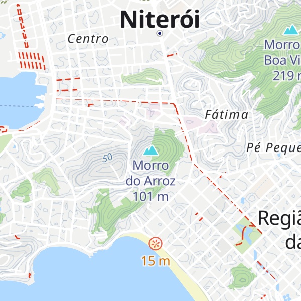 Map of Morro do Arroz