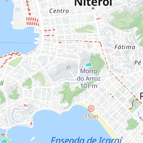Map of Morro do Estado