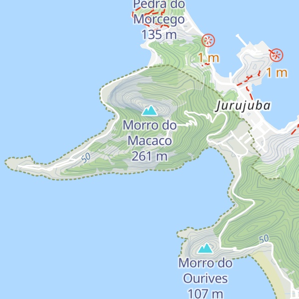Map of Pico do Forte