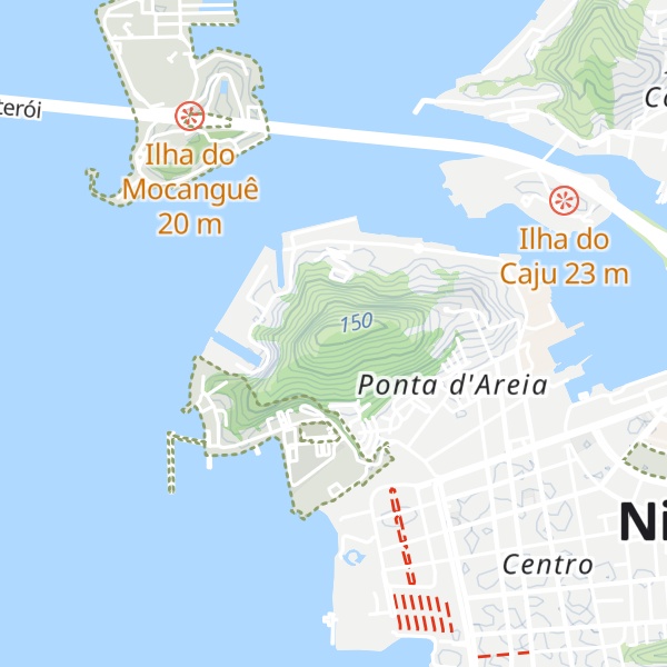 Map of Morro da Armação