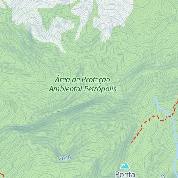 Map of Pico dos Vândalos