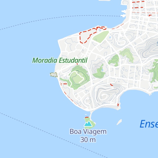 Map of Morro do Gragoatá