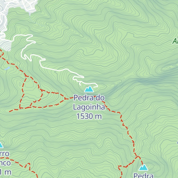Map of Pedra do Lagoinha