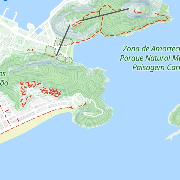 Map of Morro dos Urubus