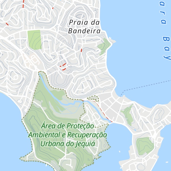 Map of Morro do Zumbi
