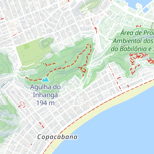 Map of Cabana Copa
