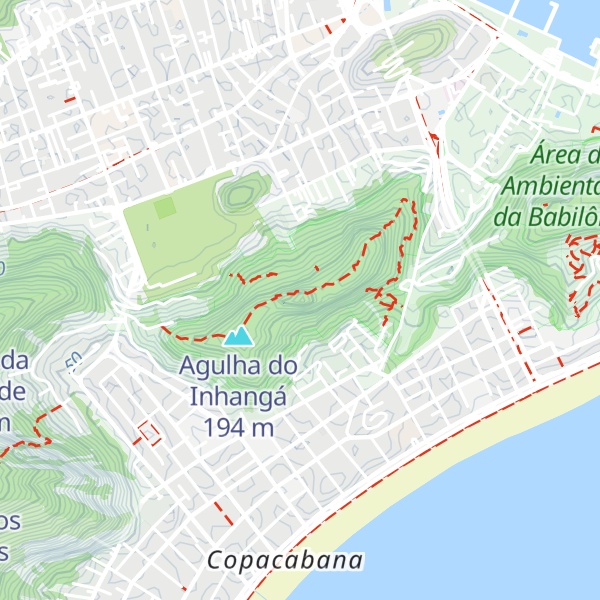 Map of Morro de São João