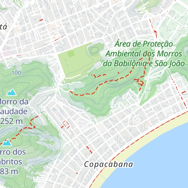 Map of Agulha do Inhangá