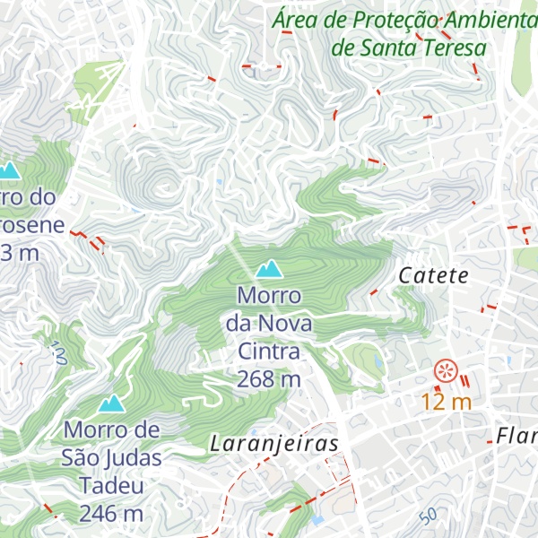 Map of Morro da Nova Cintra