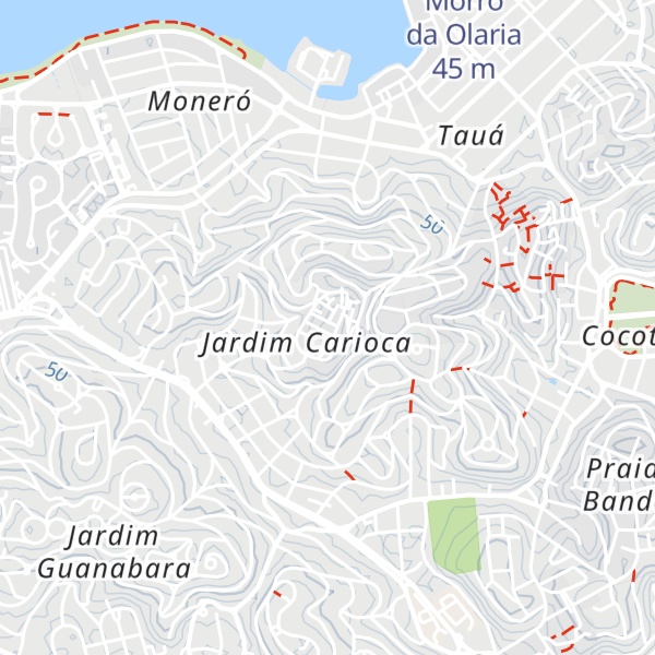 Map of Morro da Grota Funda