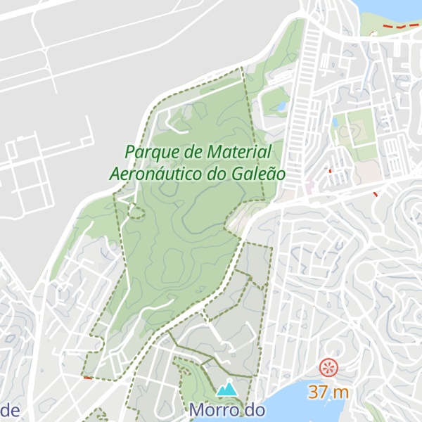 Map of Morro do Limão