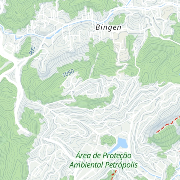 Map of Morro das Antenas