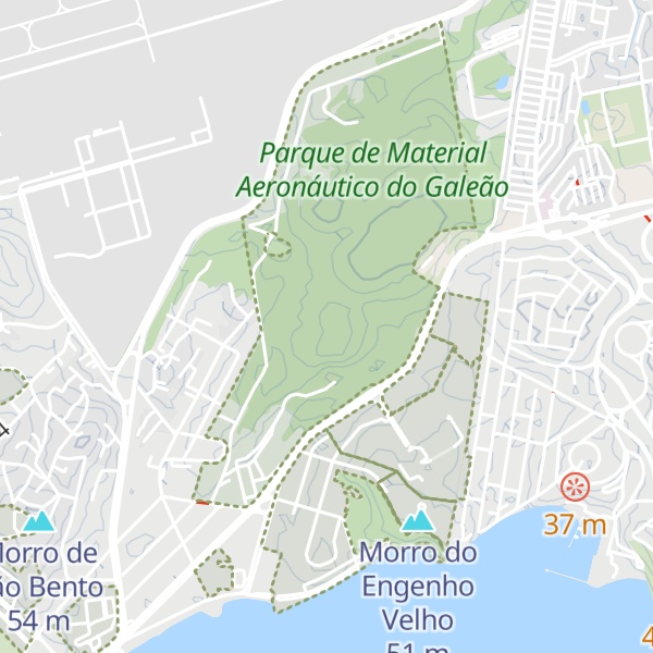 Map of Morro do Caricó
